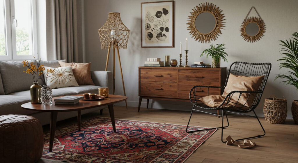 Decoração boho chic: o equilíbrio entre o casual e o sofisticado